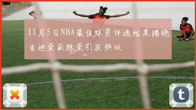 11月5日NBA最佳球员评选结果揭晓吉迪荣获殊荣引发热议